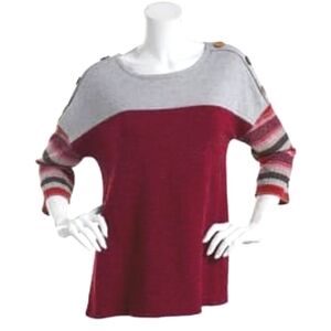 Cure  Women's Knit Top Lightweight Size Large